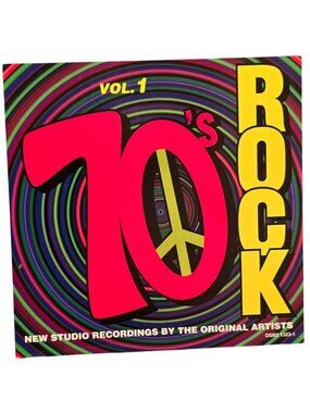 70s Rock Vol. 1 CD Studio Recordings By Original Artists Madacy Label  37505cd